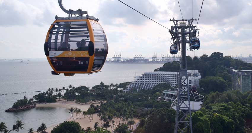 One way Cable Car