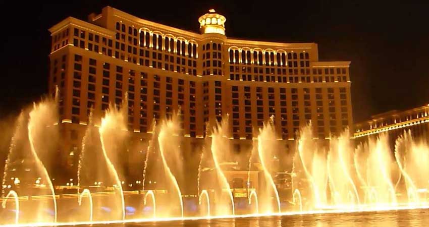 Musical Fountains at Bellagio