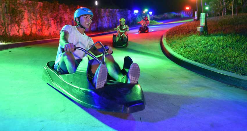 Singapoure night Luge